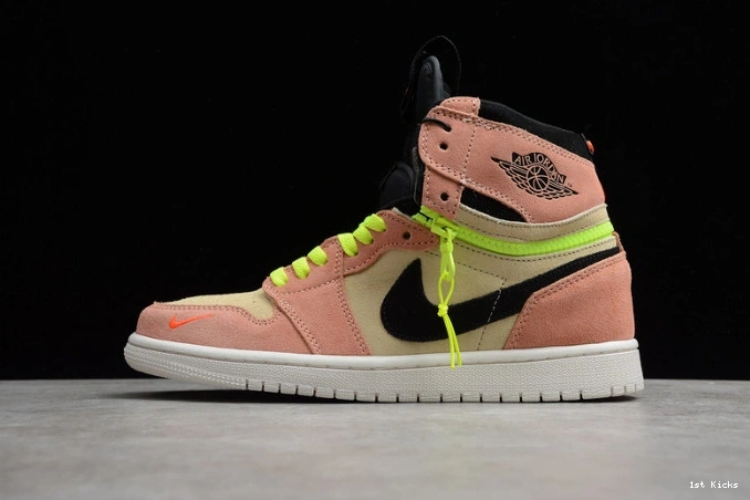 peach jordan EasyMatch 1 cw6576- air high switch 1680 0115